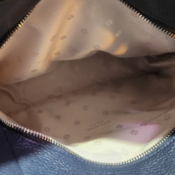 NWOT Kate Spade Hailey Navy Blue Absolutely Stunning Gorgeous 👛 with dust bag - Picture 10 of 16